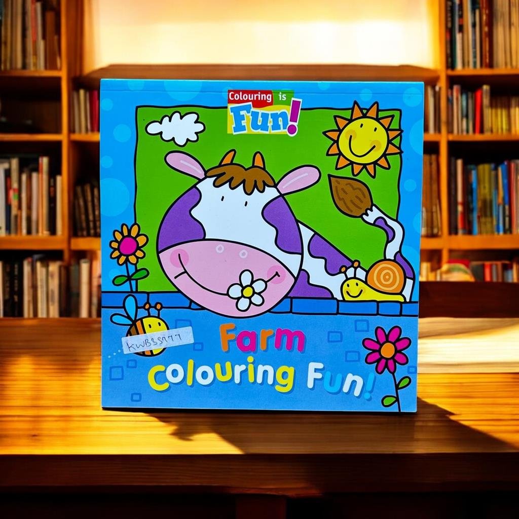 Colouring Is Fun!_Farm Colouring Fun!_Colouring Book_KWB33777