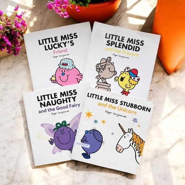 Little Miss_Set of 4 Books_Rager Hargreaves_KWB33832
