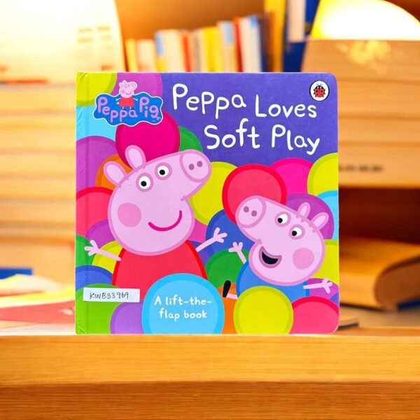 Peppa Pig_Peppa Loves Soft Play_Flap Book_Ladybird_KWB33969