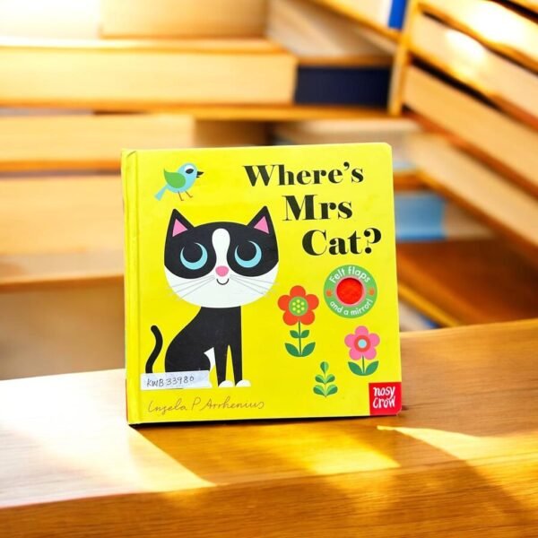 Where's Mrs Cat?_Felt Flap Book_With Mirror_Nosy Crow_KWB33980