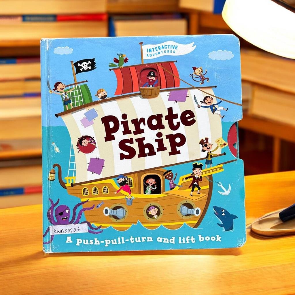 Pirate Ship_Push-Pull-Turn Book_Igloobooks_KWB33986
