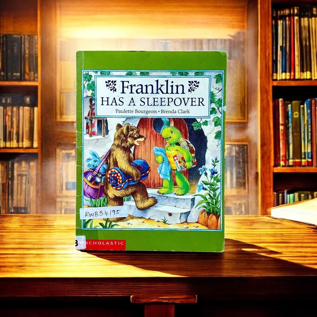 Scholastic_Franklin Has A Sleepover_Paulette Bourgeois_KWB34195