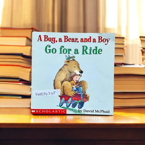 Scholastic_A Bug, A Bear, And A Boy_Go For A Ride_David McPhail_KWB34345