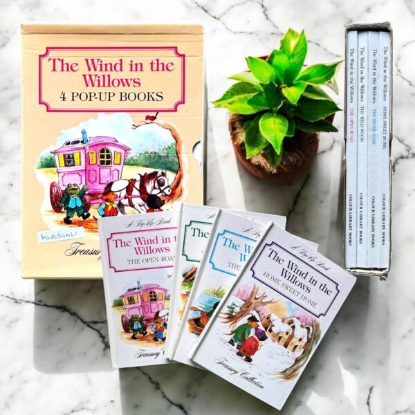 The Wind In The Willows_Pop Up Books_Set Of 4 Books_Box Set_Colour Library Books_KWB34461