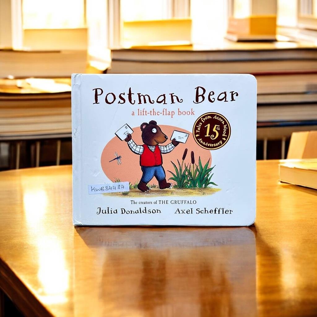 Postman Bear_Flap Book_Used_Julia Donaldson_KWB34484
