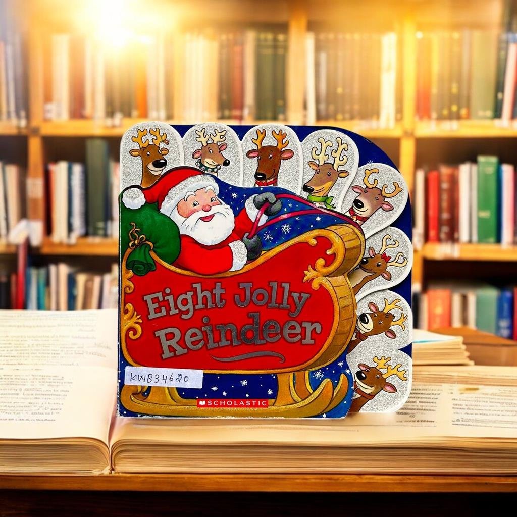 Eight Jolly Reindeer_Scholastic_KWB34620