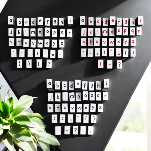 Montessori Alphabet Tiles Combo