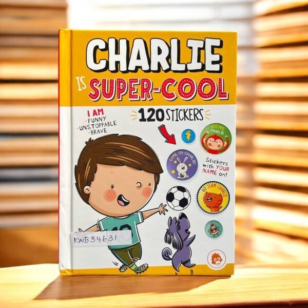 Charlie Is Super-Cool_Stickers Books_Hazel Quintanilla_KWB34631