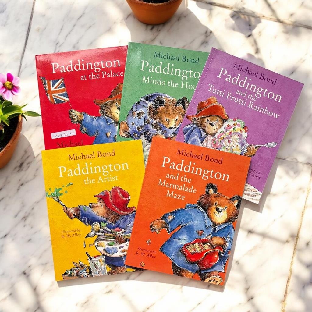 Paddington_Read Aloud Picture Storybooks_Set Of 5 Books_Michael Bond_KWB34797