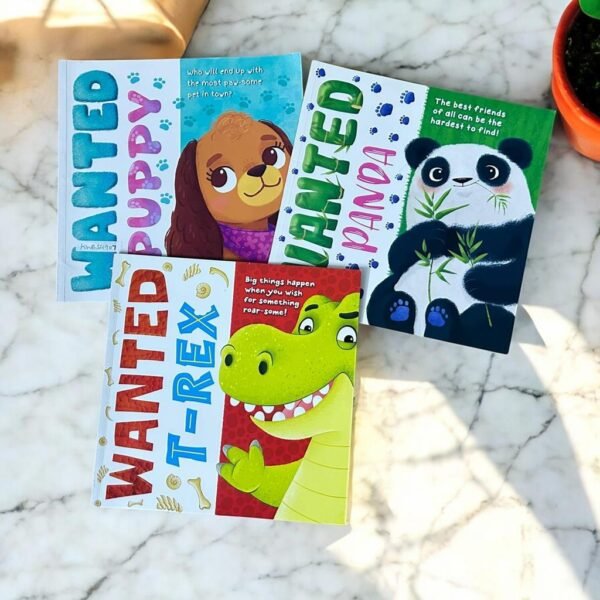 Igloobooks_Wanted_Read Aloud Picture Storybook_Set Of 3 Books_Igloobooks_KWB34907