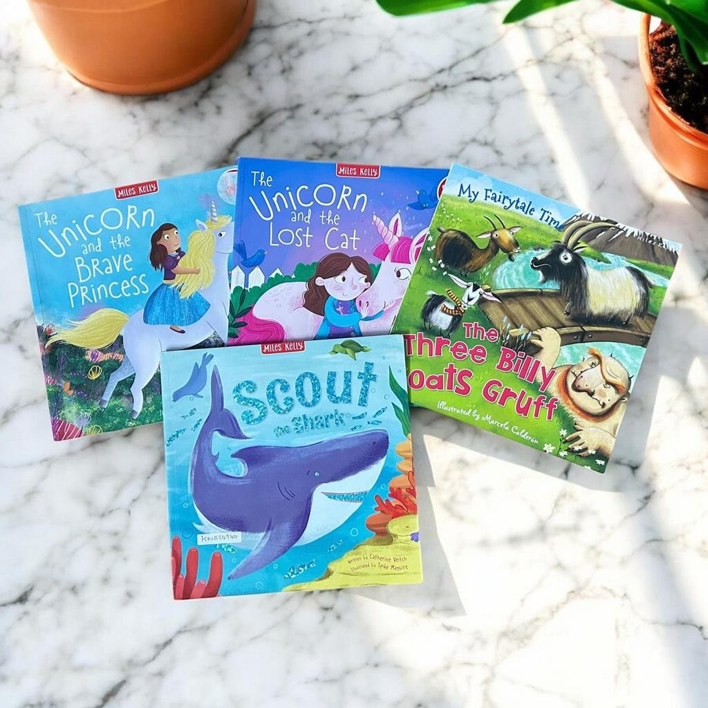 Miles Kelly_Read Aloud Picture Storybooks_Set Of 4 Books_Miles Kelly_KWB34940