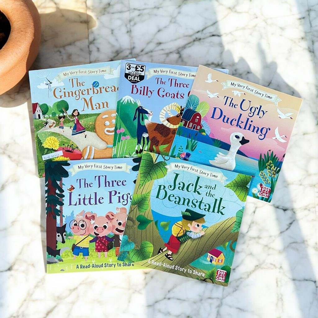 My Very First Story Time_Read Aloud Storybooks_Set Of 5 Books_Pat A Cake_KWB35226
