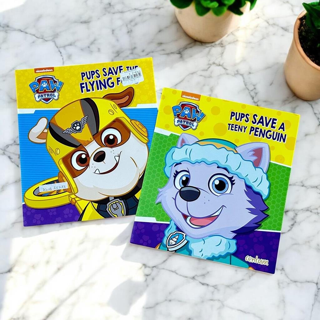 Nickelodeon Paw Patrol_Read Aloud Picture Storybooks_Set Of 2 Books_Nickelodeon_KWB35233