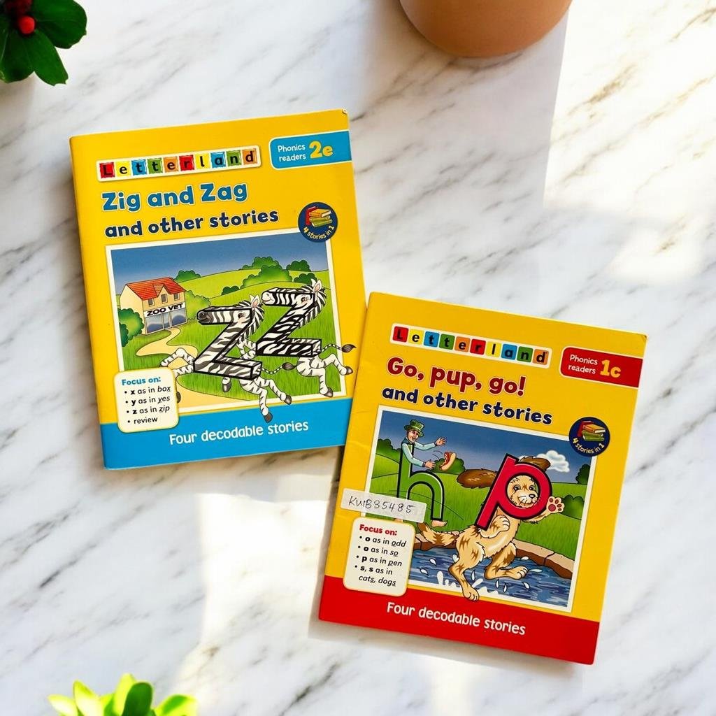 Phonics Readers_Letterland_Set Of 2 Books_Stamey Carter_KWB35485