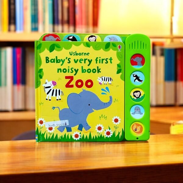 Usborne Baby's Very First Noisy Book Zoo_Sound Book_Usborne_KWB35556