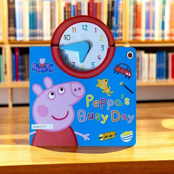 Peppa Pig_Peppa's Busy Day_Clock Book_Ladybird_KWB35610