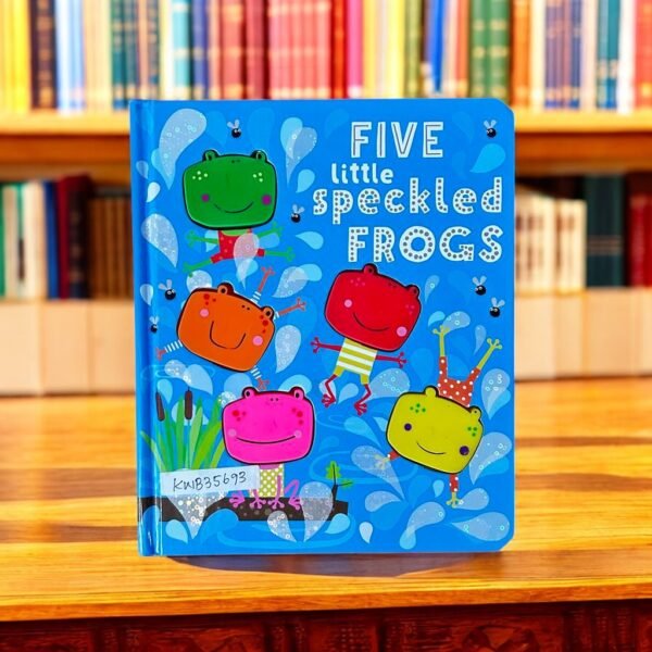 Five Little Speckled Frogs_Die Cast Book_Make Believe Ideas_KWB35693