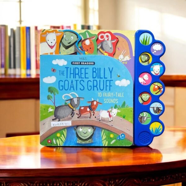 First Readers_The Three Billy Goats Gruff_Sound Book_M & S Kids_KWB35721