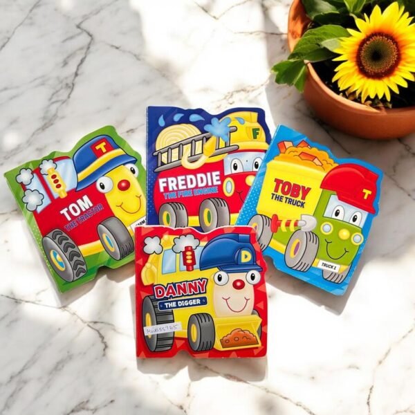 Vehicle Theme_Set Of 4 Books_Brown Watson_KWB35745