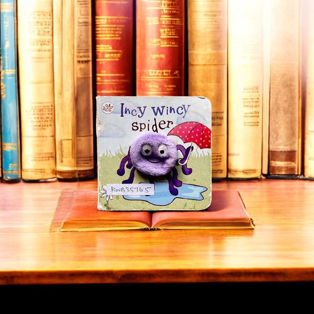 Incy Wincy Spider_Finger Puppet Book_Used_Little Learners_KWB35765
