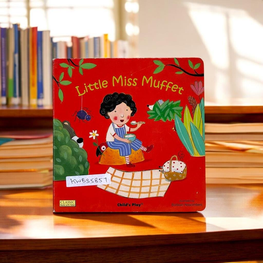 Classic Books With Holes_Little Miss Muffet_Barbara Nascimbeni_KWB35857
