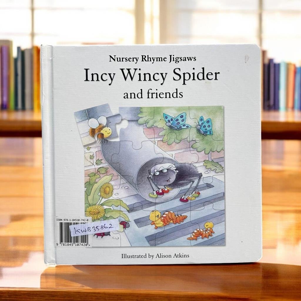 Nursery Rhyme_Incy Wincy Spider And Friends_Jigsaw Book_Alison Atkins_KWB35862