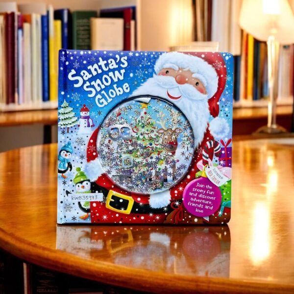 Santa's Snow Globe_Sensory Touch Book_Igloobooks_KWB35973