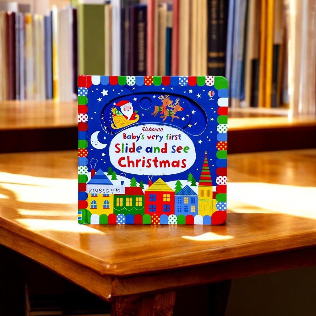 Usborne_Baby's Very First Slide And See Christmas_Slide_Usborne_KWB35990