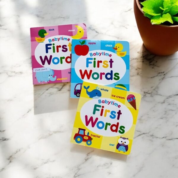 Babytime First Words_Set Of 3 Books_Brown Watson_KWB36009