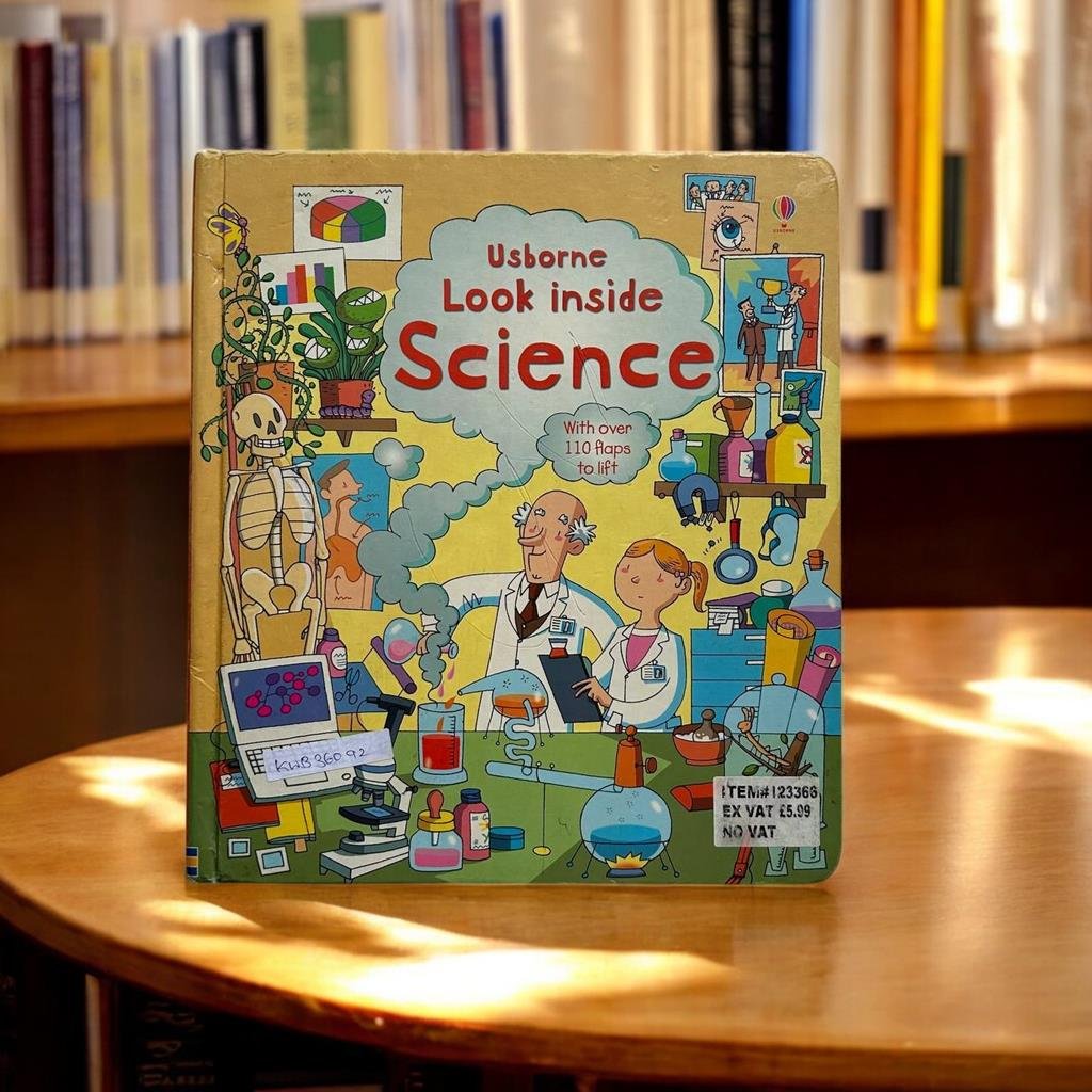 Usborne Look Inside Science_Flap Book_Used_Usborne_KWB36092