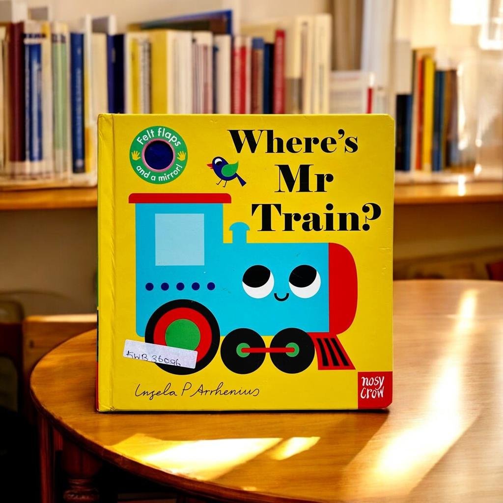 Where's Mr Train?_Felt Flap Book_Ingela P Arrhenius _KWB36096