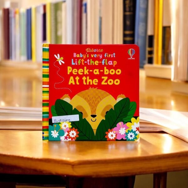 Uborne Baby's Very First Lift The Flap_Peek-a-Boo At The Zoo_Usborne_KWB36100