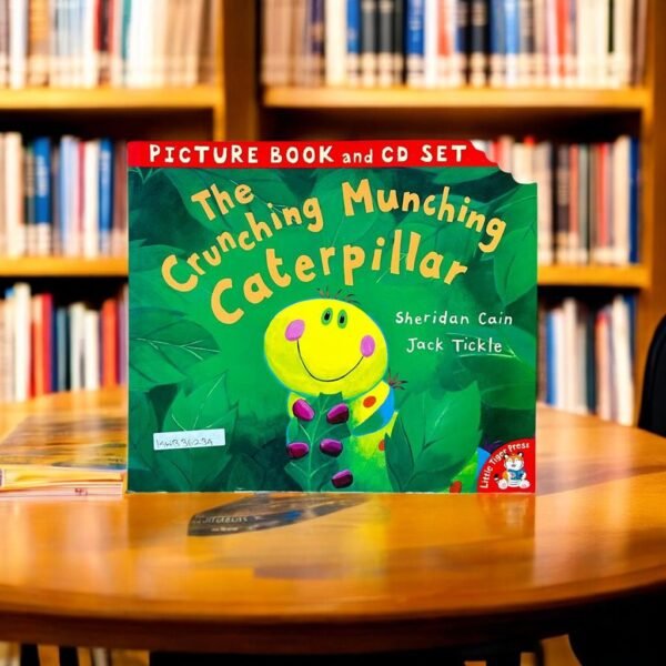 The Cruncing Munching Caterpillar_With CD_Sheridan Cain_KWB36234