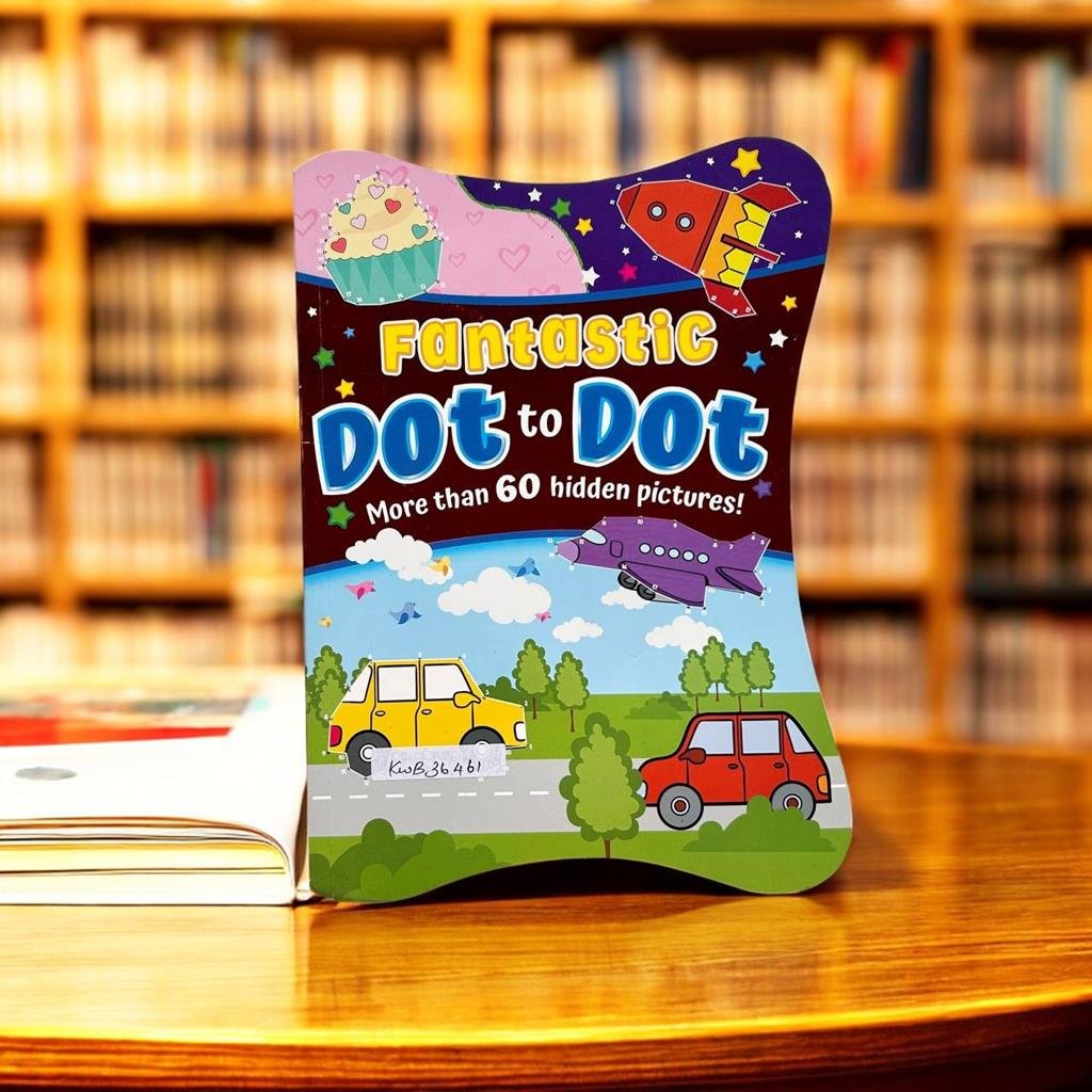 Fantastic Dot To Dot _Drawing Book_KWB36461
