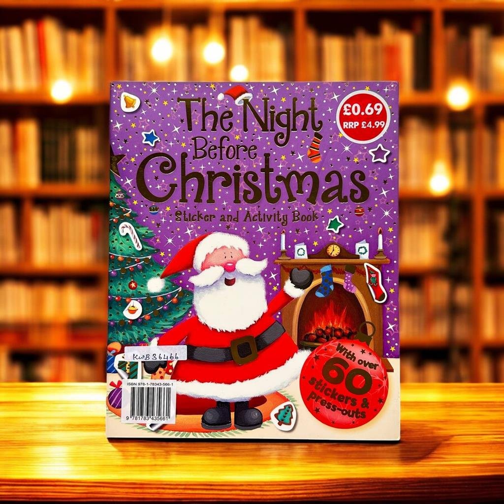 The Night Before Christmas_Sticker And Activity Book_Igloo Books_KWB36466