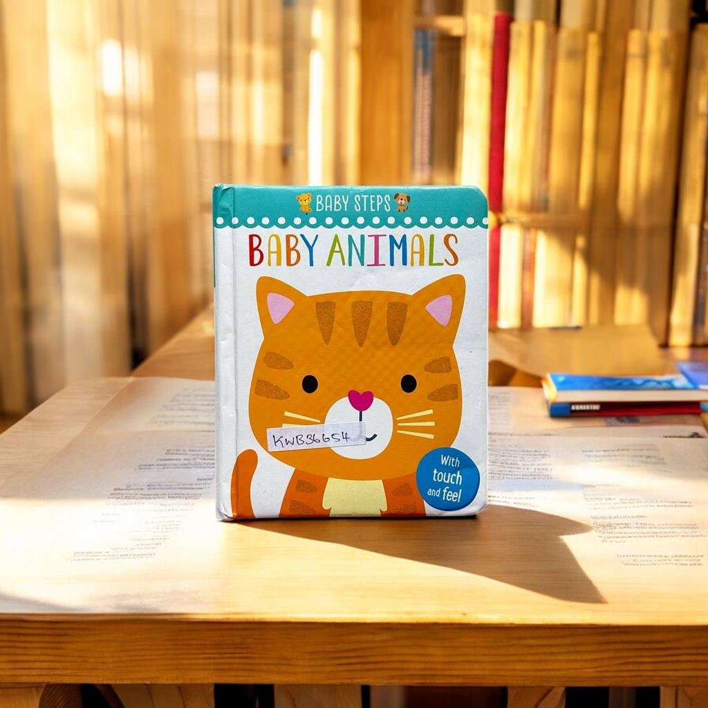Baby Steps_Baby Animals_Touch And Feel Book_Make Believe Ideas_KWB36654