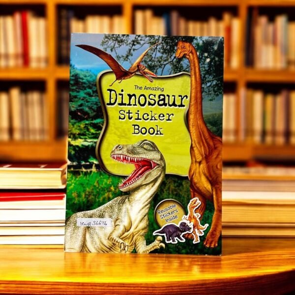 The Amazing Dinosaur Stickers Book_Alligator_KWB36676