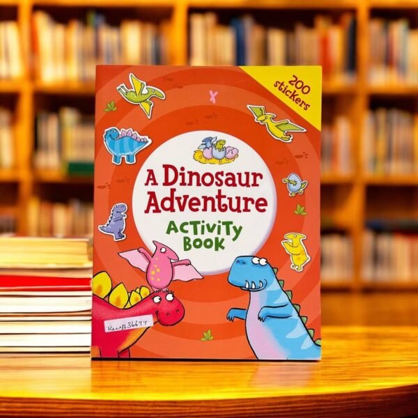 A Dinosaur Adventure_Stickers And Activity Book_Capella_KWB36677