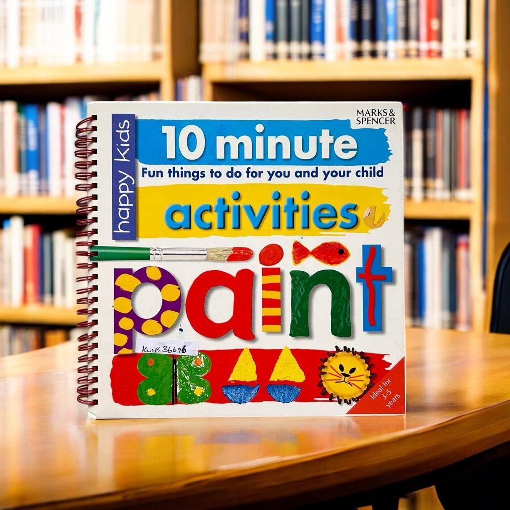 10 Minute Fun Things To Do You And Your Child Activities Paint_Marks & Spencer_KWB36696