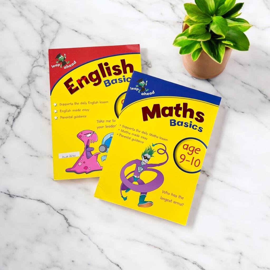 Leap Ahead_English And Maths_Set Of 2 Books_Ages 9-10_KWB36701