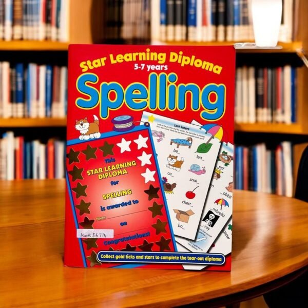 Star Learning Diploma_Spelling_Stickers And Certificate_Years 5-7_KWB36714
