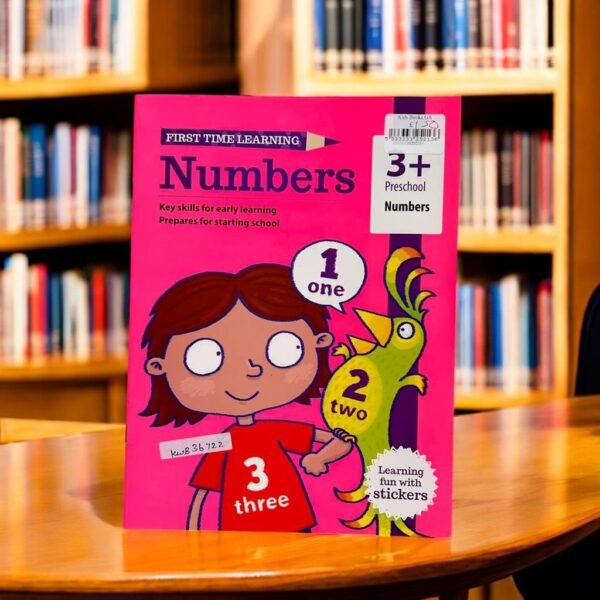 First Time Learning Numbers_Stickers_Age 3+_KWB36722