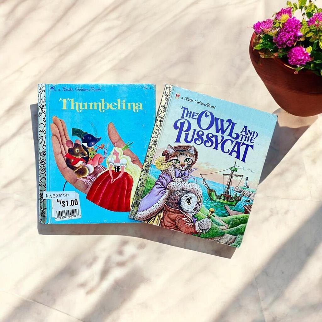 A Little Golden Book_Set Of 2 Books_Used_Little Golden Book_KWB36931