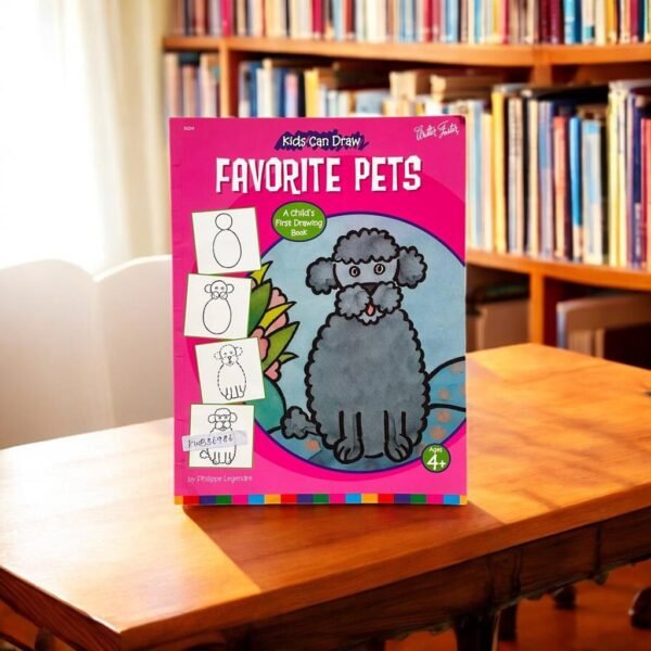 Kids Can Draw Favorite Pets_Ages 4+_KWB36986