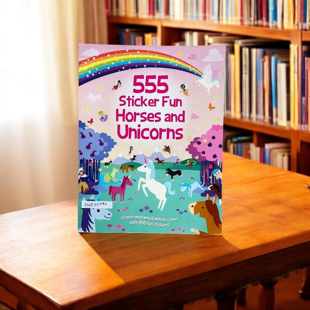 555 Sticker Fun Horses And Unicorns_Imagine That_KWB36990