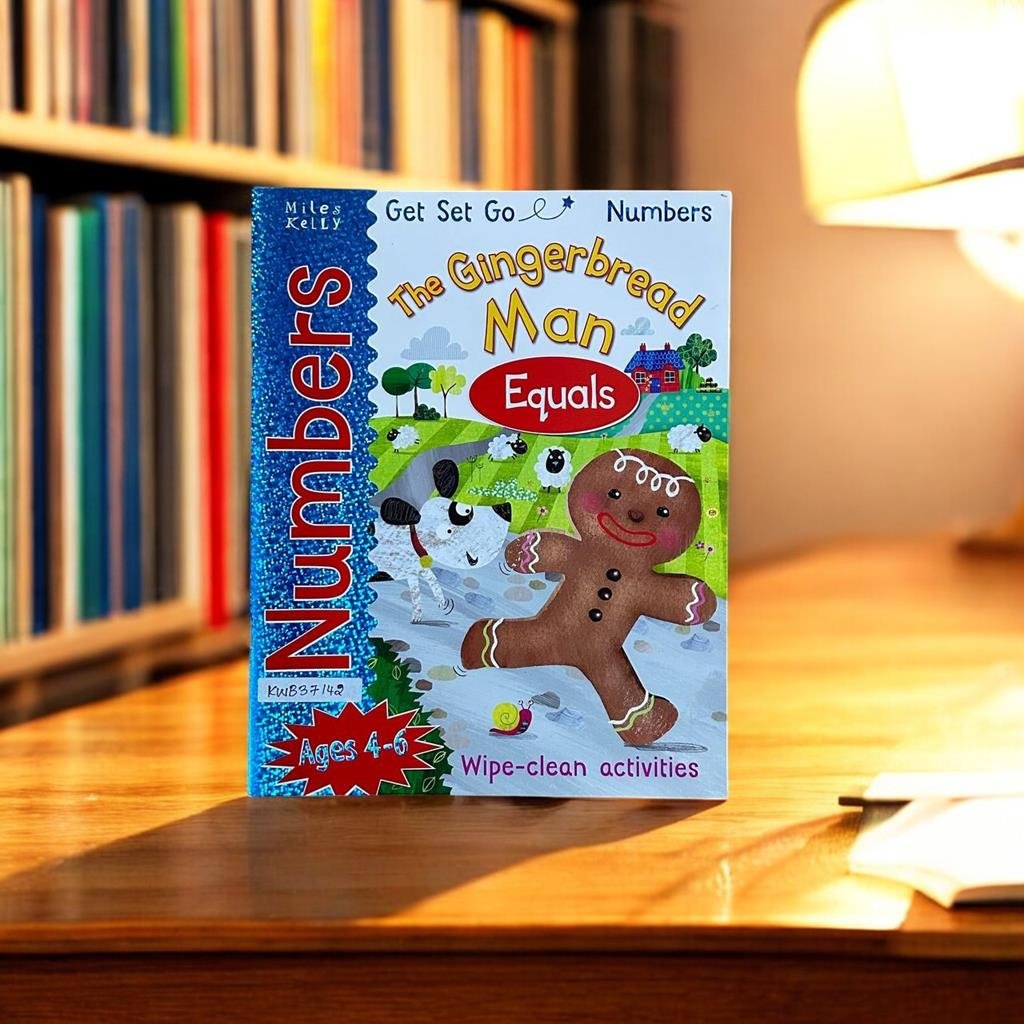 The Gingerbread Man_Numbers Equals_Wipe-Clean_Age 4-6_KWB37142
