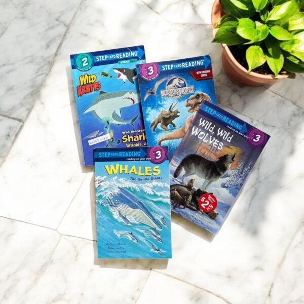 Step Into Reading_Set Of 4 Books_Random House_KWB37486