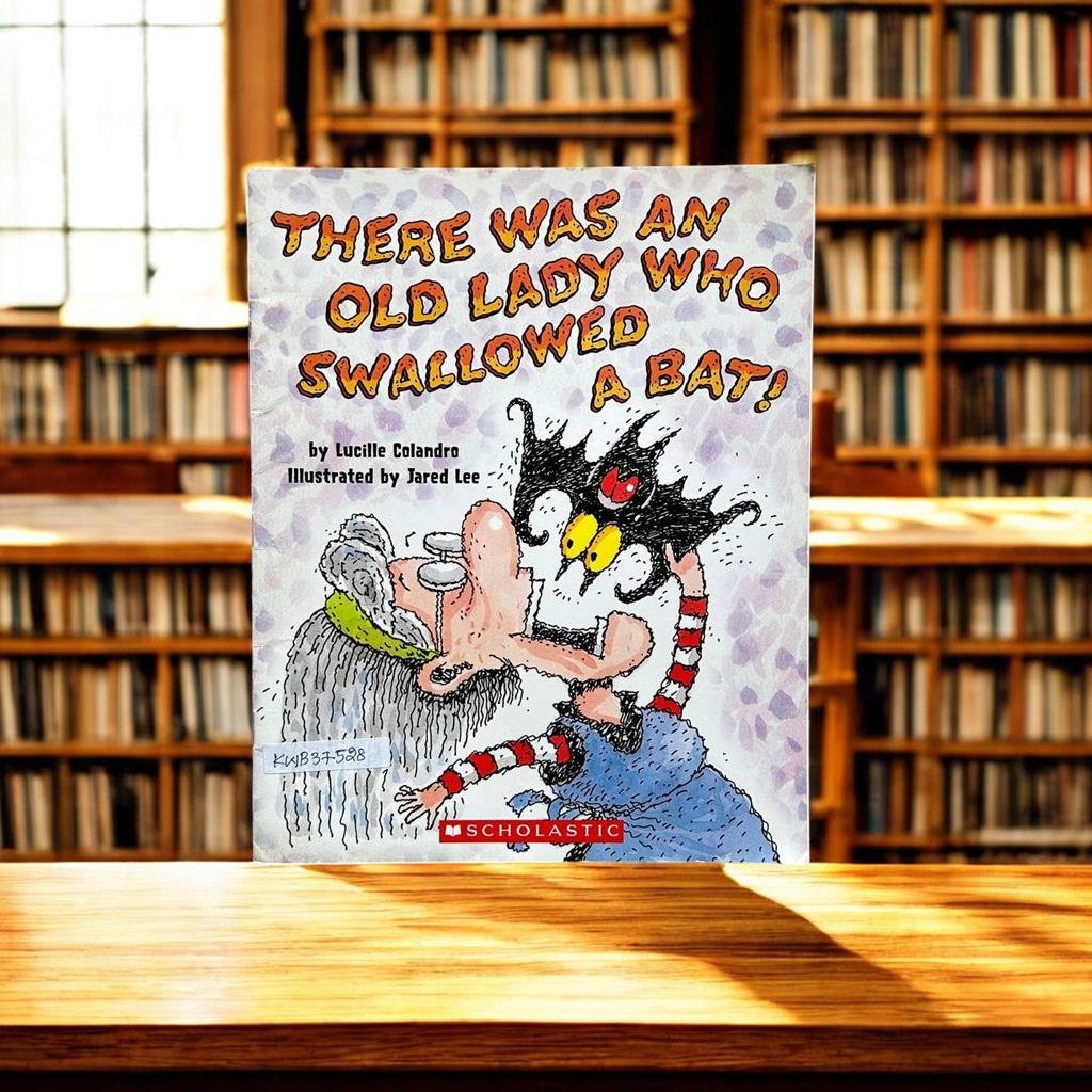 Scholastic_There Was An Old Lady Who Sallowed A Bat!_Lucille Colandro_KWB37528