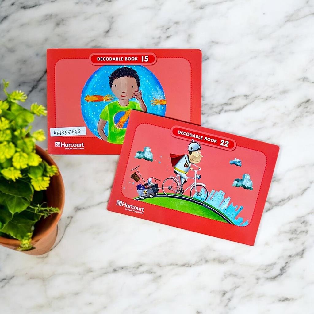 Decodable Book_Set Of 2 Books_Harcourt_KWB37678