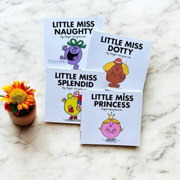 Pocket Size_Little Miss_Set Of 4 Books_Roger Hargreaves_KWB38065